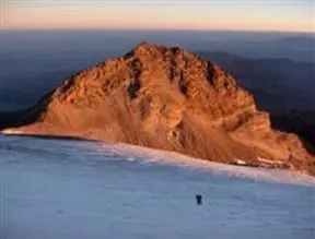 5000mからは万年雪だ 5000mからは万年雪だ