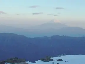テン場からの富士 テン場からの富士