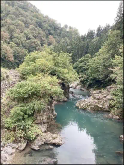 中津川。新潟ですが。